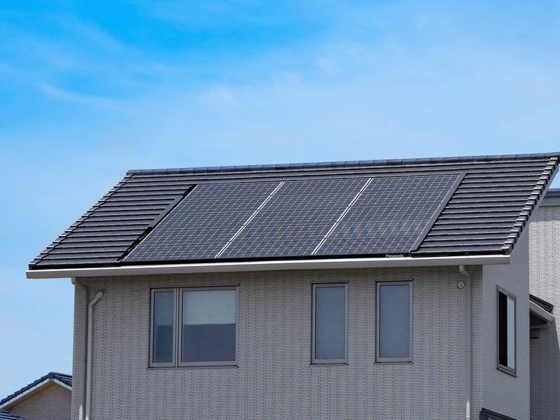 写真：シェア電気太陽光発電