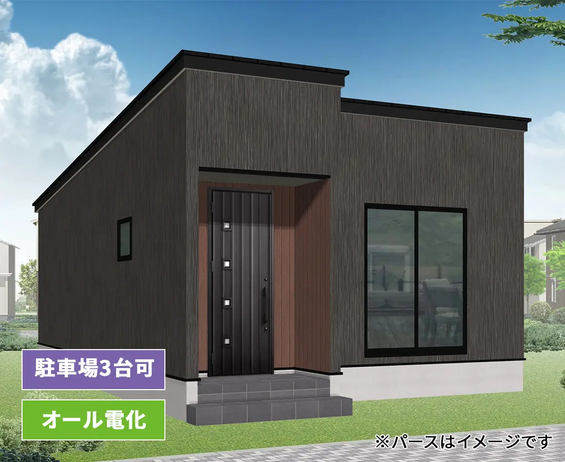イラスト:秋田市楢山の新築売戸建住宅
