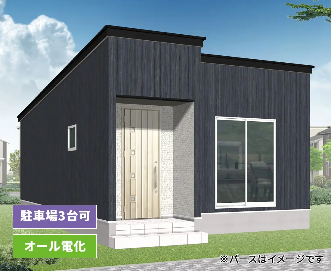 イラスト：秋田市添川の新築売戸建住宅