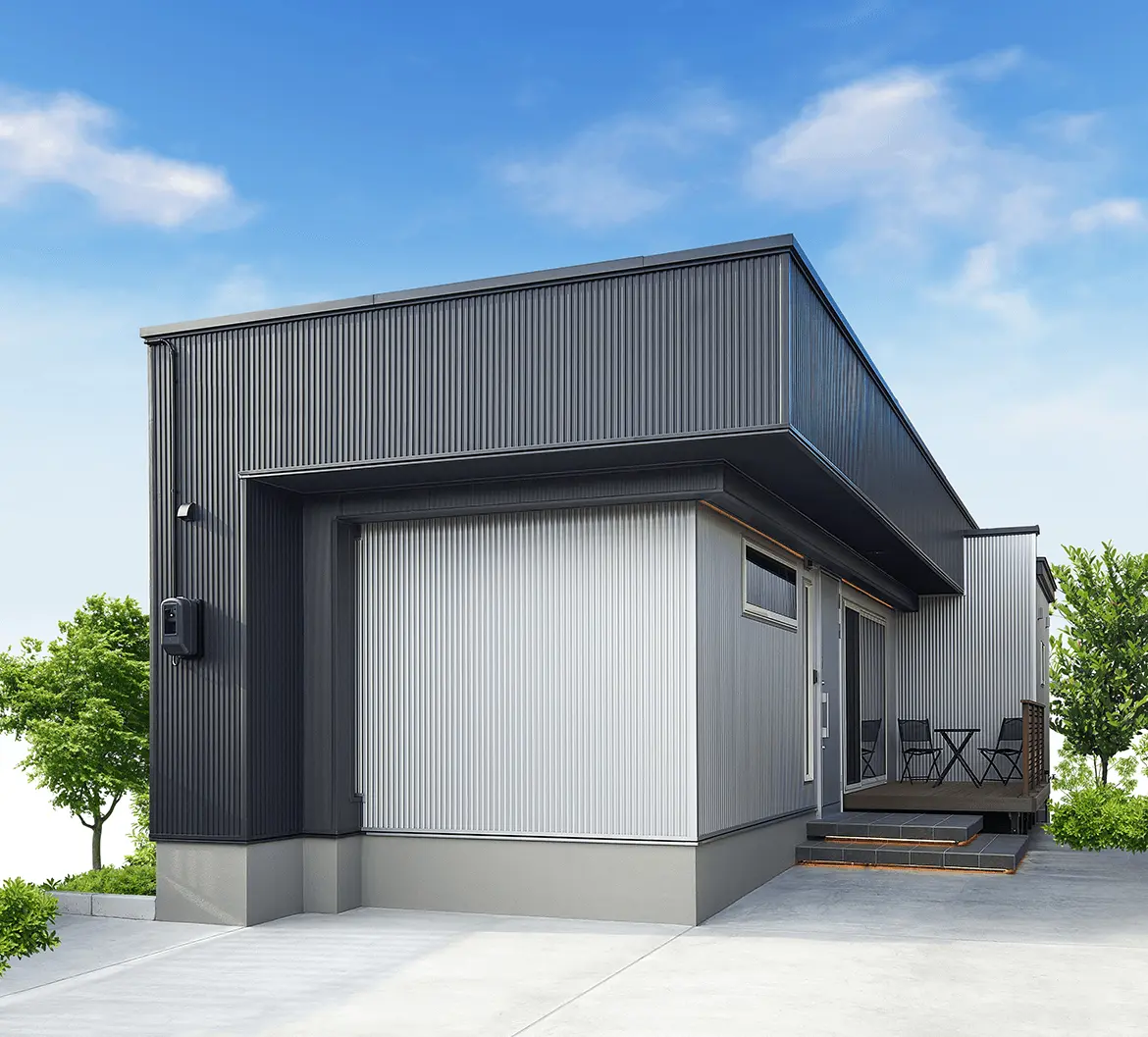 イラスト:平屋の外観